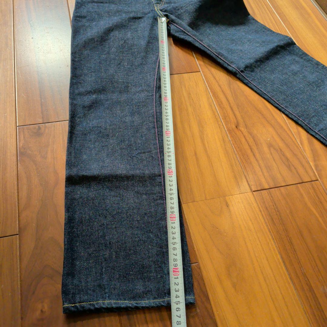 【未使用級】桃太郎ジーンズ　銅丹レーベル　クラッシックストレート　W29