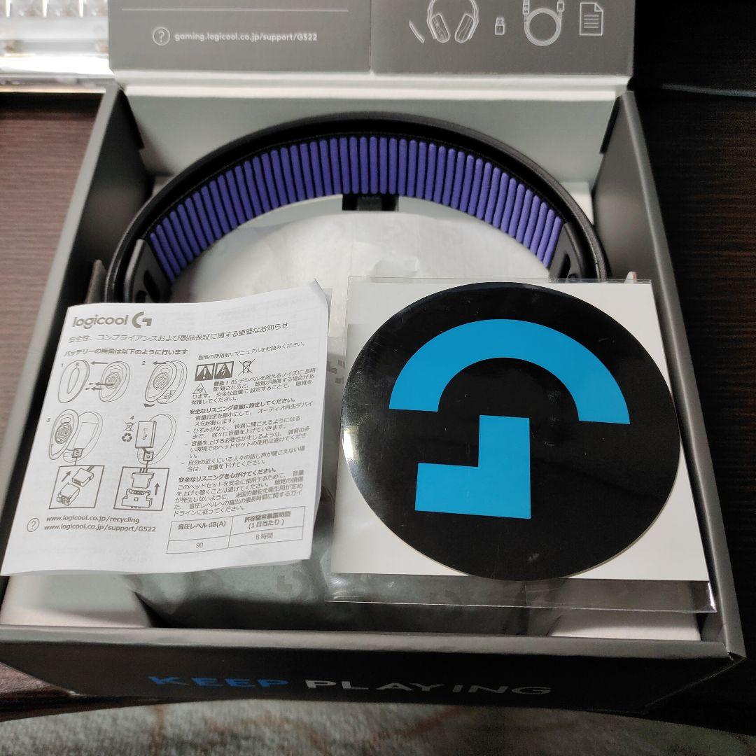 ベジータ　G522 ワイヤレスヘッドセット　G522-BKd