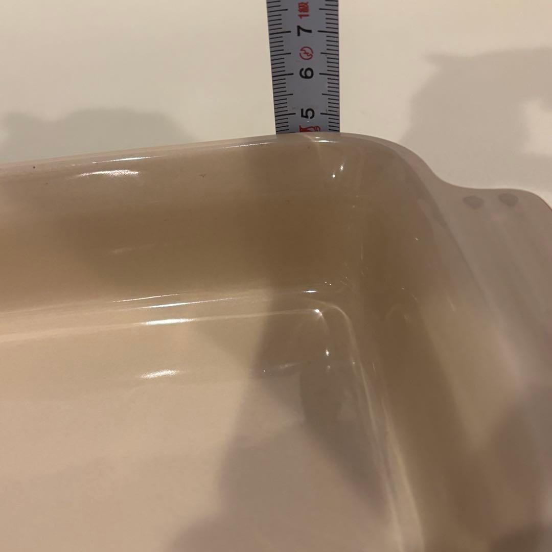 LE CREUSET レジェ・レクタンギュラー・プレート/グラタン皿 各2枚