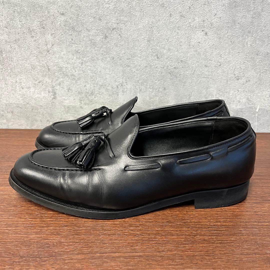 ユナイテッドアローズ　27.5 黒レザータッセルローファー