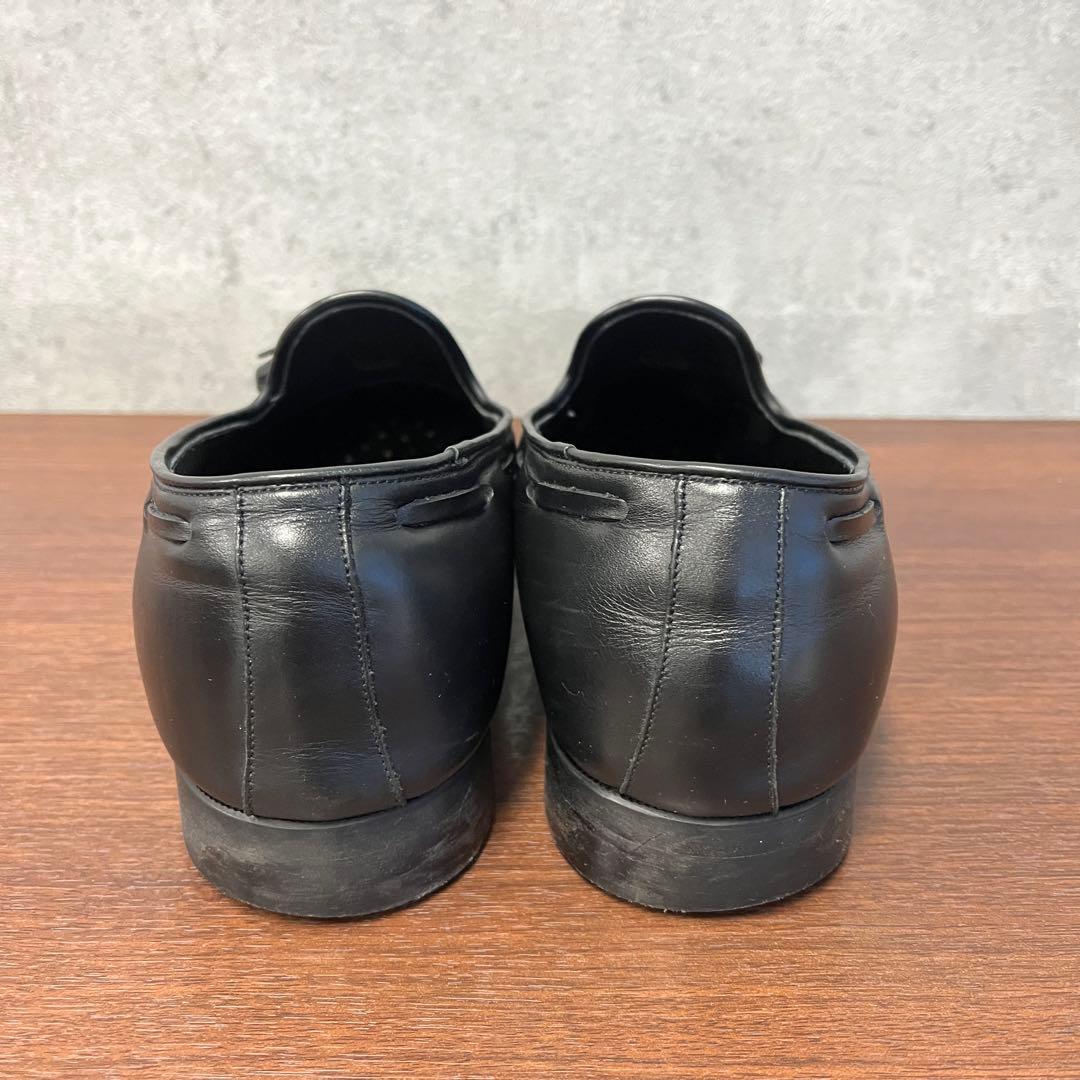 ユナイテッドアローズ　27.5 黒レザータッセルローファー