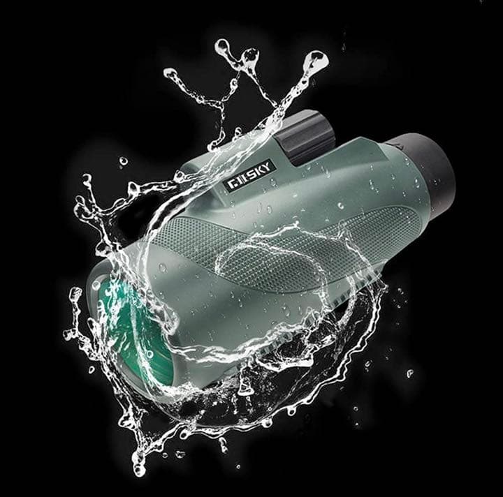 単眼鏡 望遠鏡 12 × 50高倍率 広角 12倍 コンサートバードウォッチング