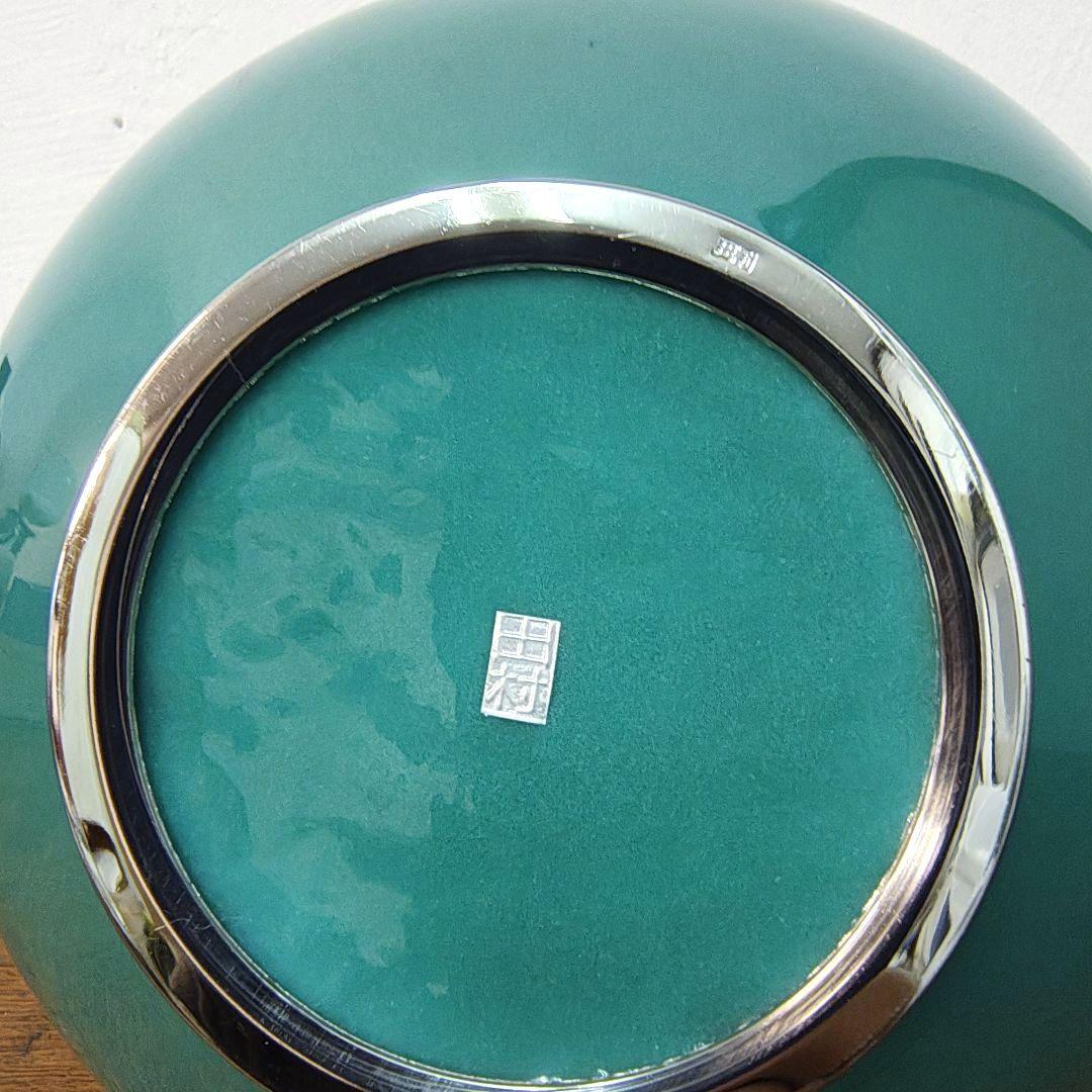 田村幸夫　尾張七宝　花瓶