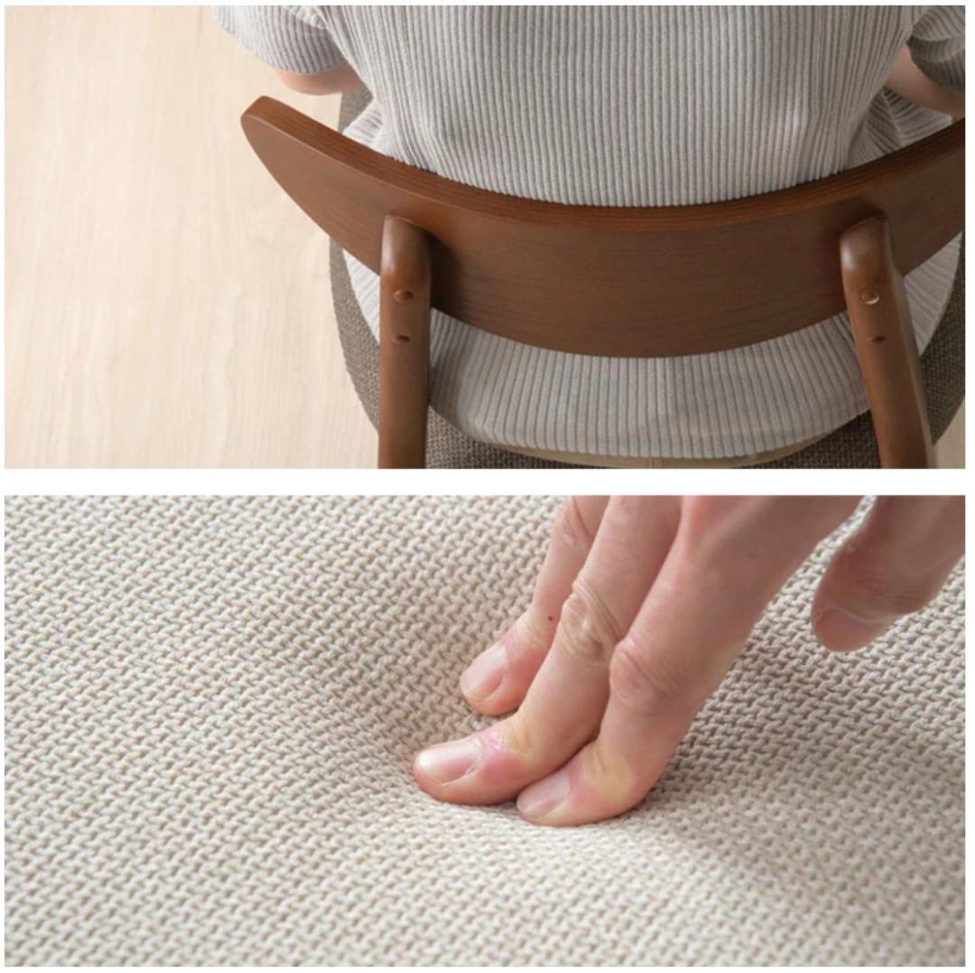 TG DC NTR　2脚　ダイニングチェア　ブラウン　カフェチェア