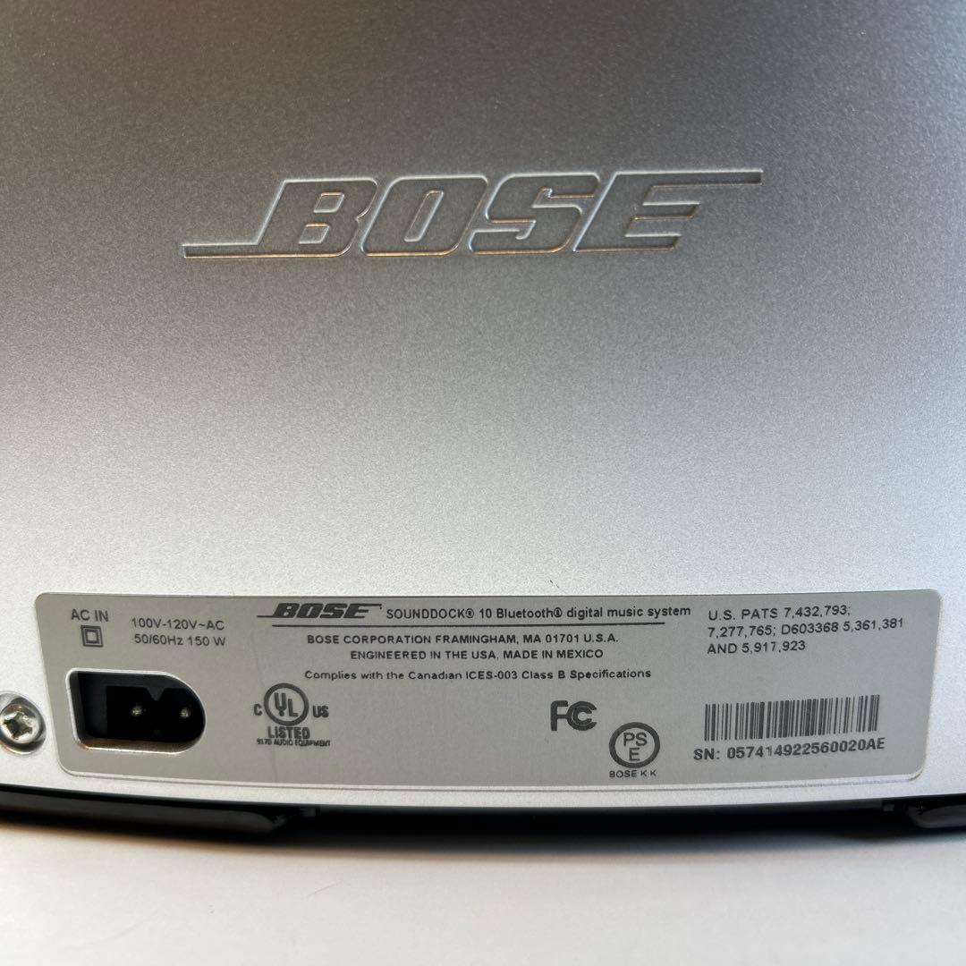 スピーカー・ウーファー BOSE SoundDock 10 digital music system