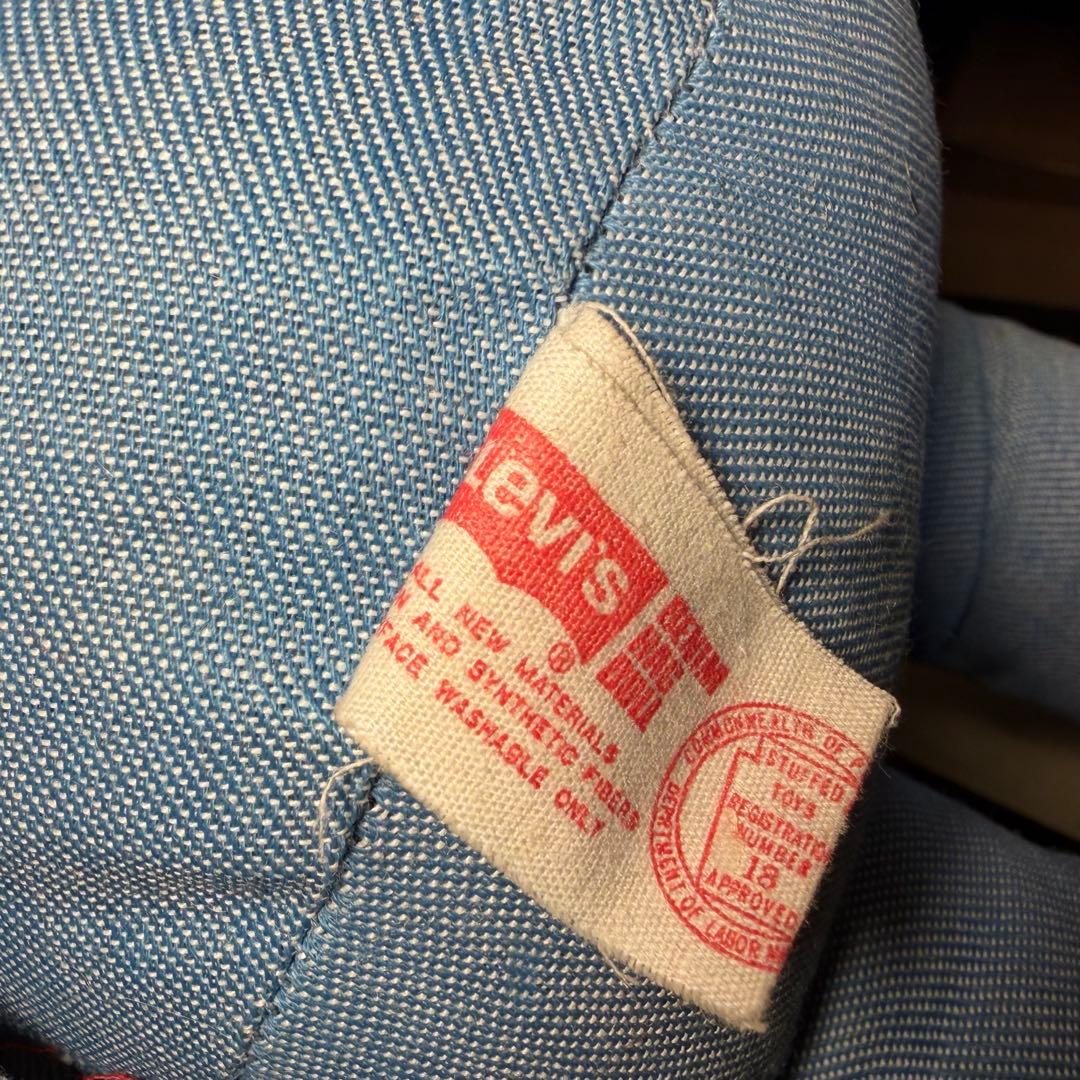 1973年　LEVI'S デニムラグドール　希少サイズ　ビンテージ