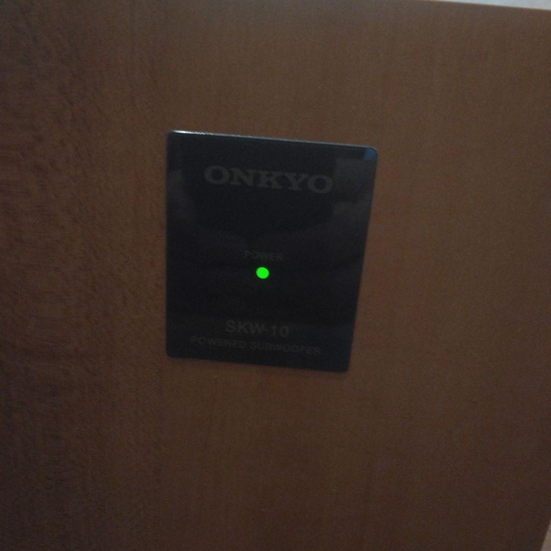 スピーカー　サブウーファー　ONKYO SKW-10　【動作確認済　美品】