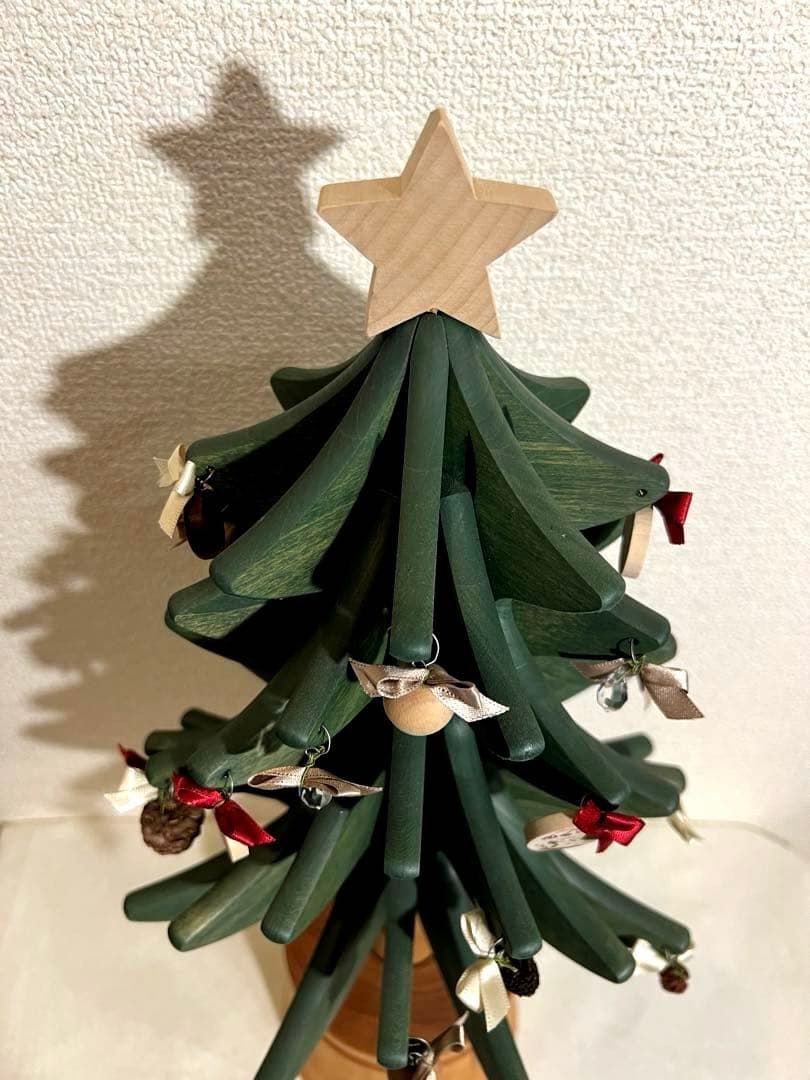 オークヴィレッジ　クリスマスツリー オルゴール　高さ50cm