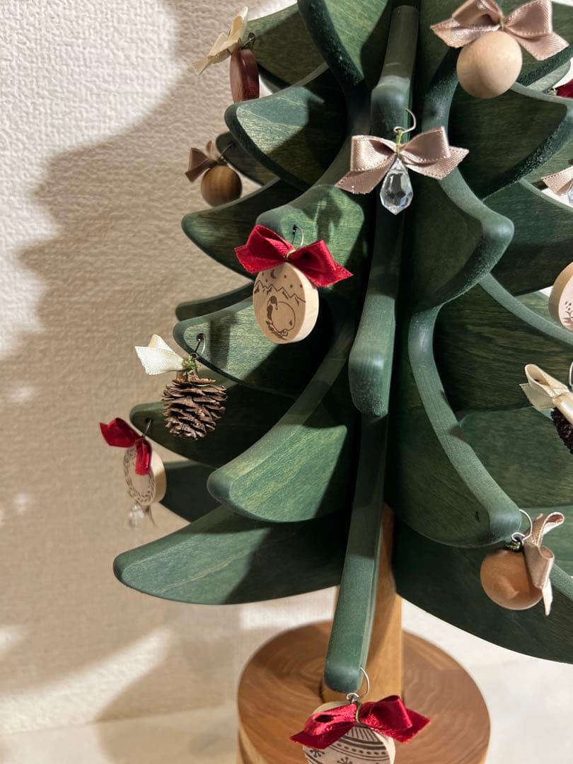 オークヴィレッジ　クリスマスツリー オルゴール　高さ50cm