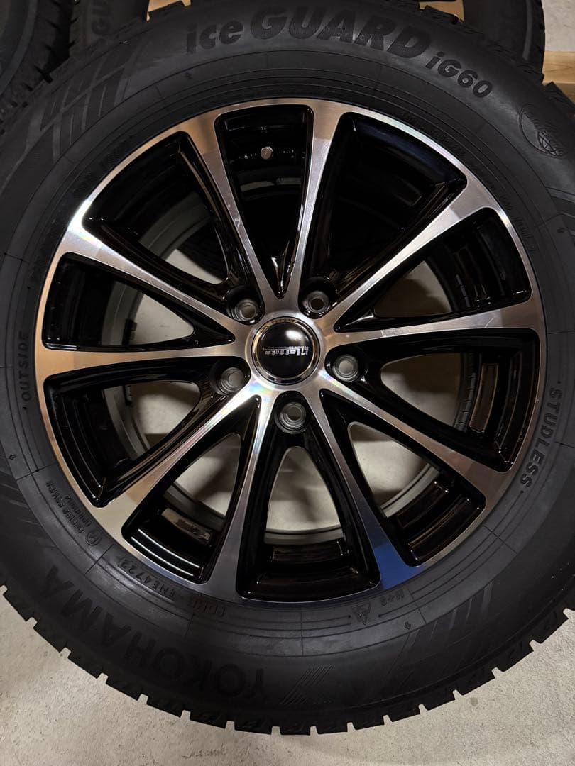 スタッドレスタイヤice GUARD iG60 タイヤホイールセット 4本