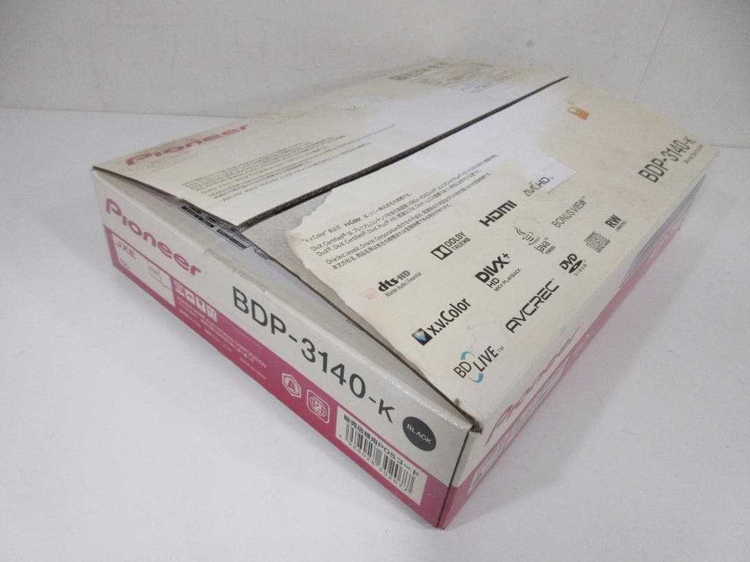 1121Z【未使用保管品】パイオニア ブルーレイプレイヤー BDP-3140-K