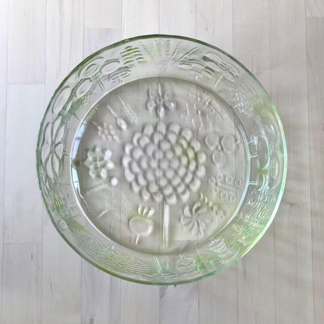 イッタラ　アートフローラ　ボウル　19cm　限定品　入手困難　植物　模様　ガラス