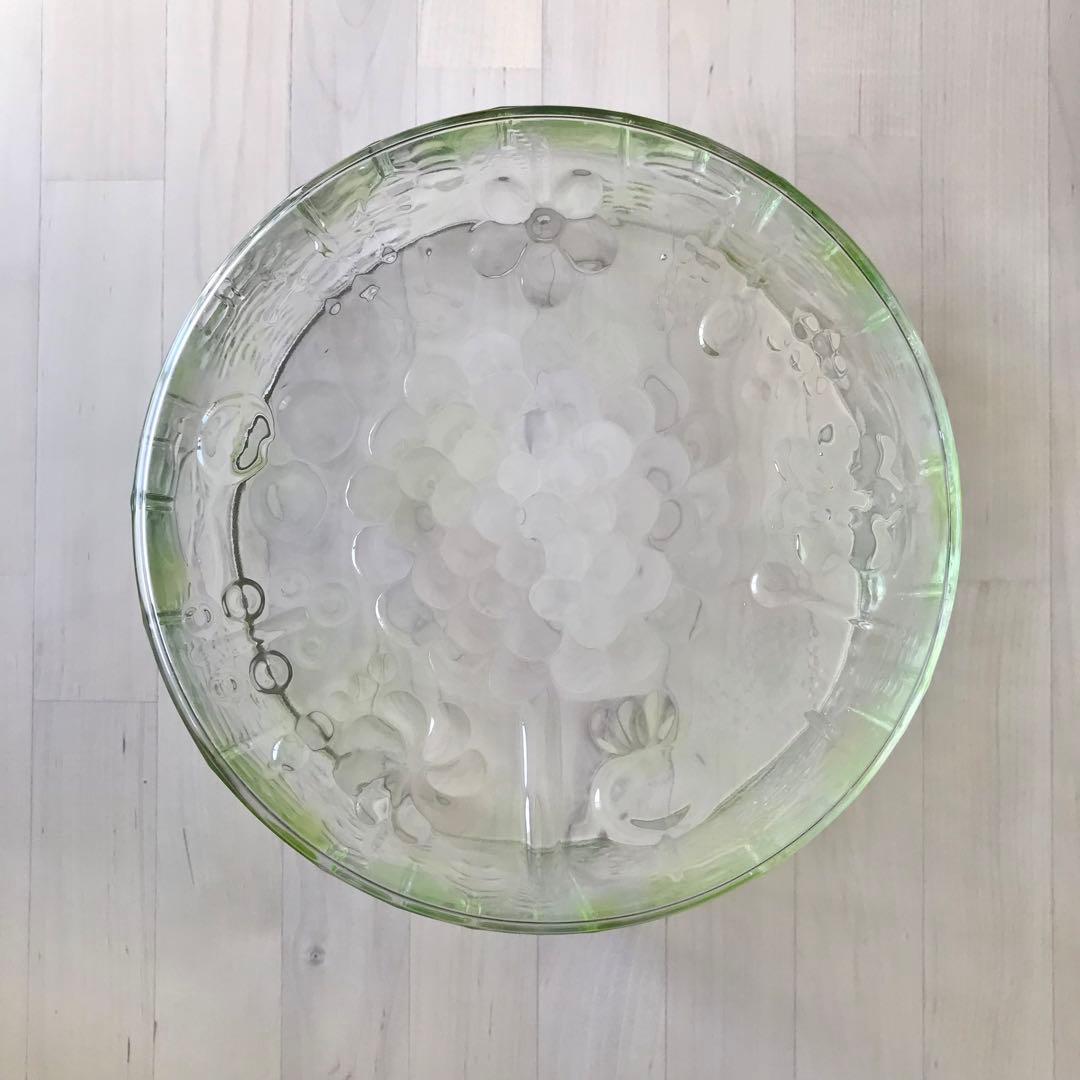 イッタラ　アートフローラ　ボウル　19cm　限定品　入手困難　植物　模様　ガラス