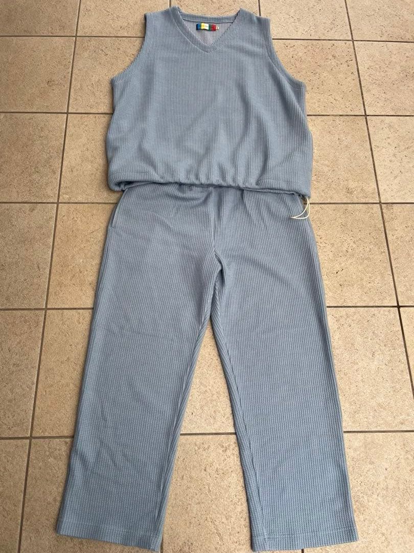 最終値下げ【未使用品】VOO セットアップ　ベストK パンツ2