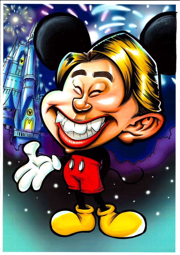 世界で1枚のオーダーメイド似顔絵★プレミアムver★結婚式