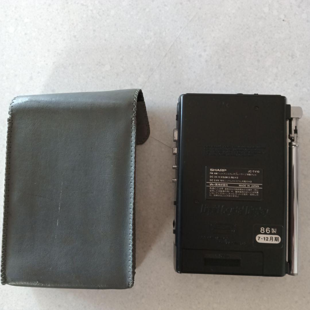 SHARP JC-TV10 TV & カセットプレーヤー