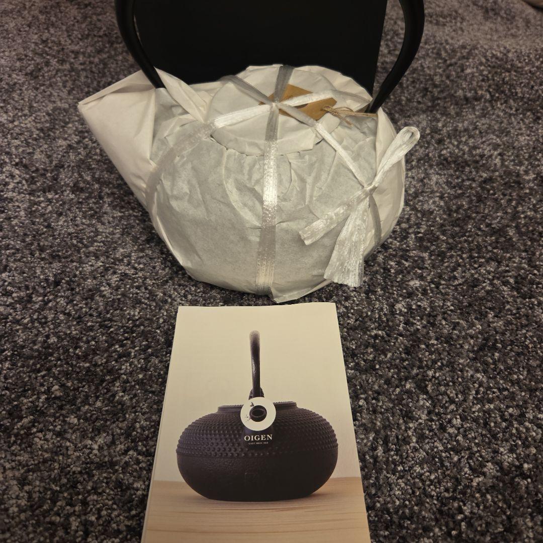 【新品未使用】及源 鉄瓶 観月アラレ1.85L