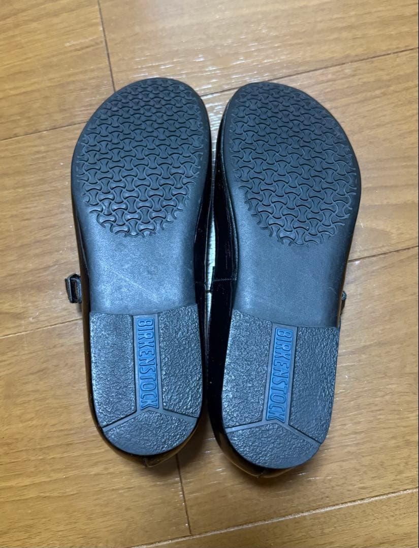 未使用級⭐︎廃盤モデル ビルケンシュトック リズモア ブラック エナメル 24.5