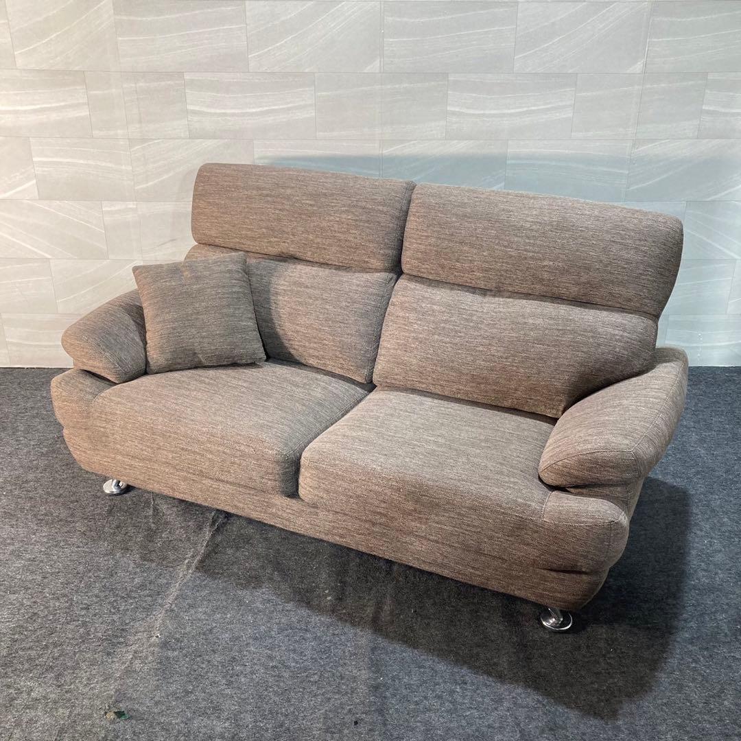 ニトリ ソファ 2人掛け 布張り NポケットA13 シンプル 家具 d4734