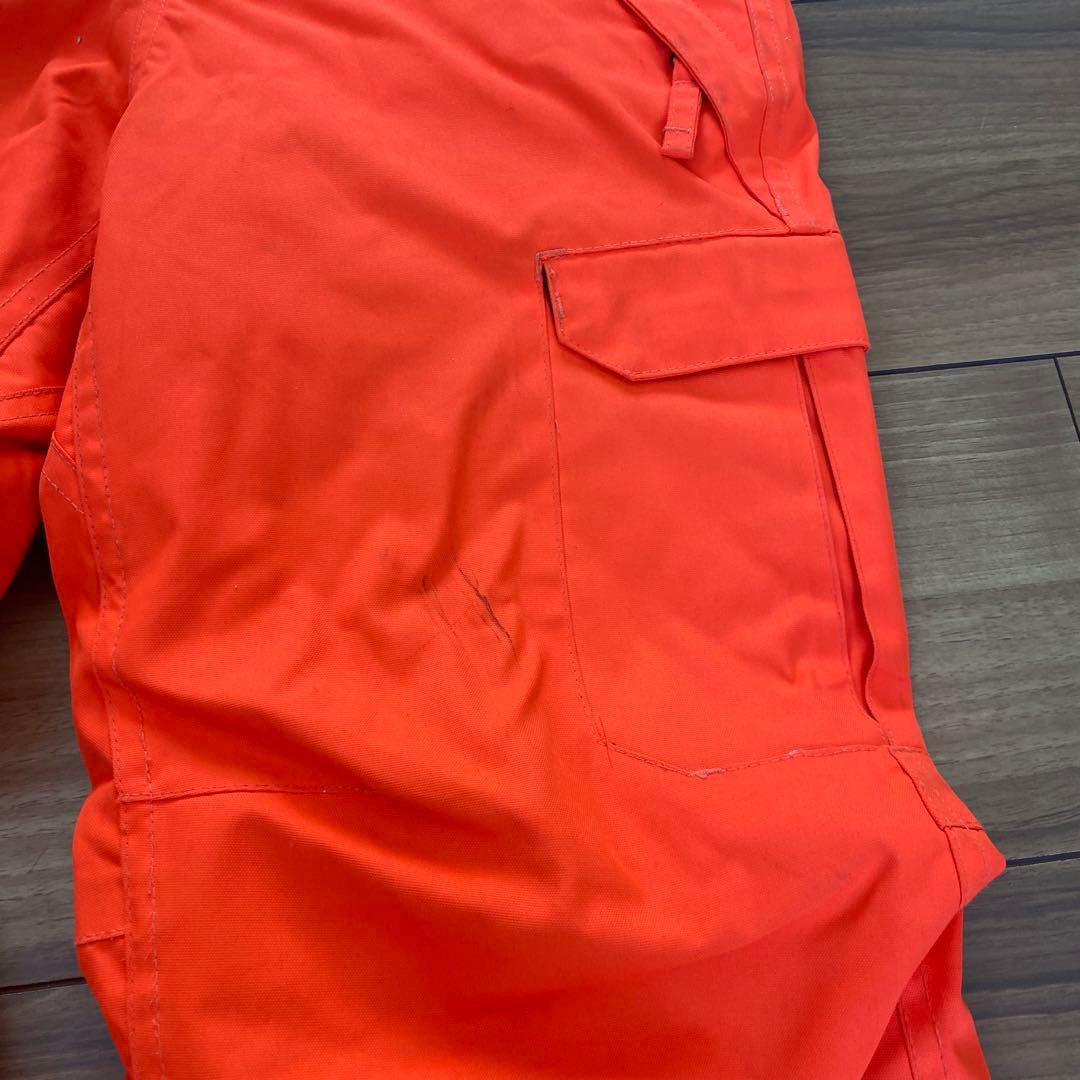 スノーボードウェア 686 S オレンジ　カーキ　セットアップ　上下