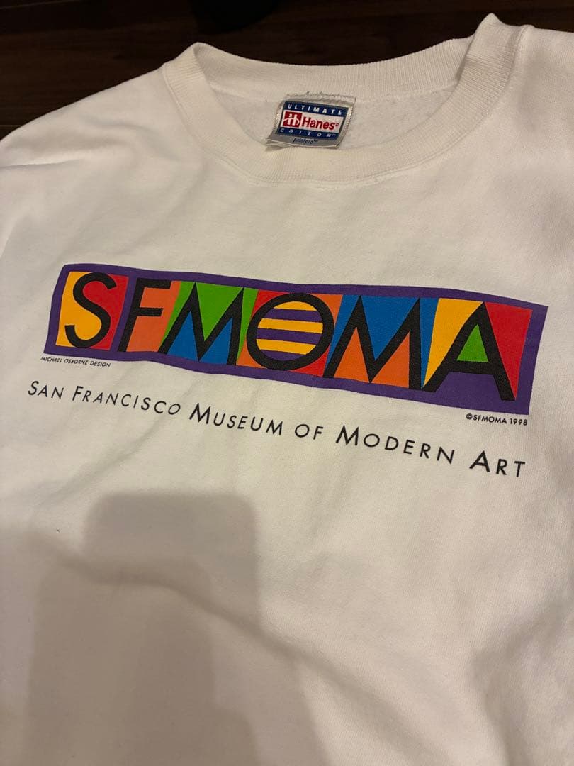 90s ビンテージ アート SF MOMA サンフランシスコ モマ スウェット