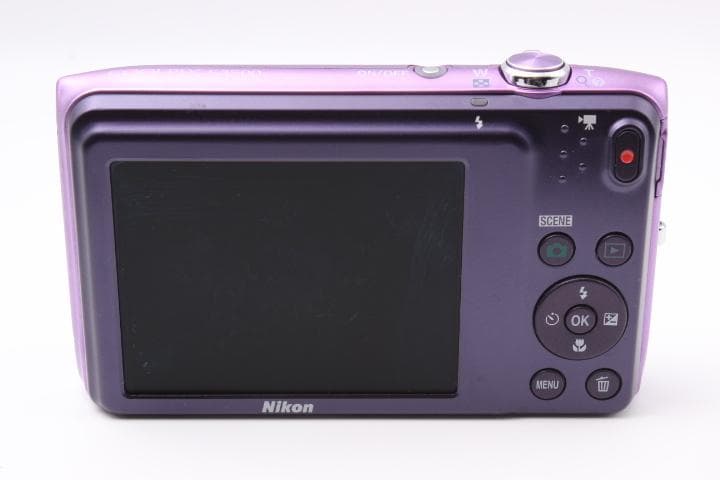 ニコン Nikon COOLPIX S3500 パープル SDカード付き