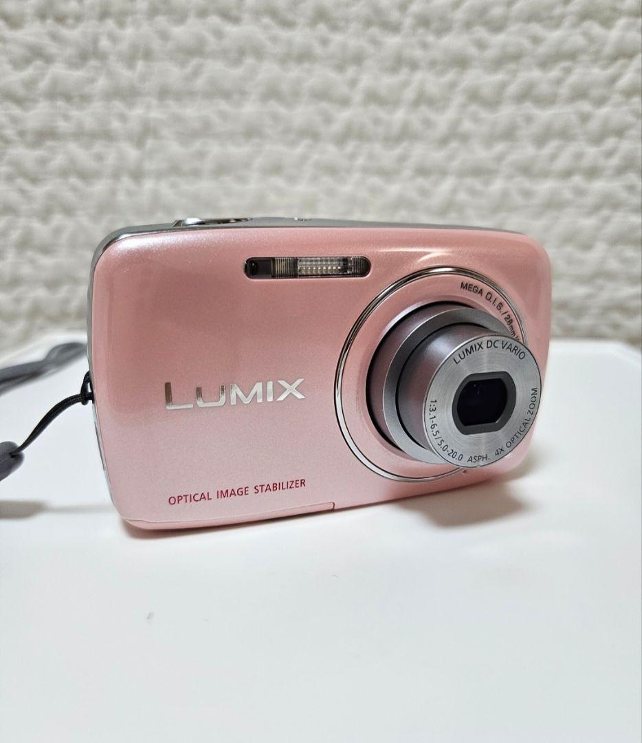 極美品✨動作品✨Panasonic LUMIX DMC-S1 ピンク 9点セット