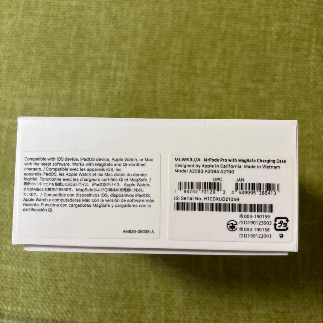 【美品】Apple純正品✳︎AirPods Pro 第二世代✳︎右耳不具合