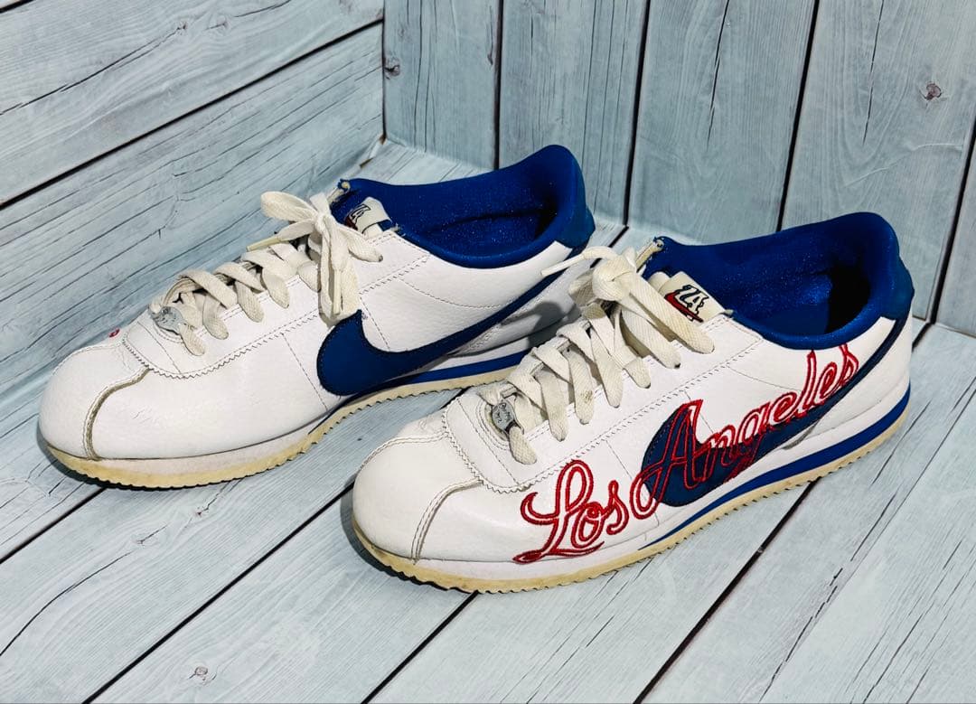 ナイキ コルテッツ ロサンゼルス ドジャース ホワイト/レッド 28.5cm