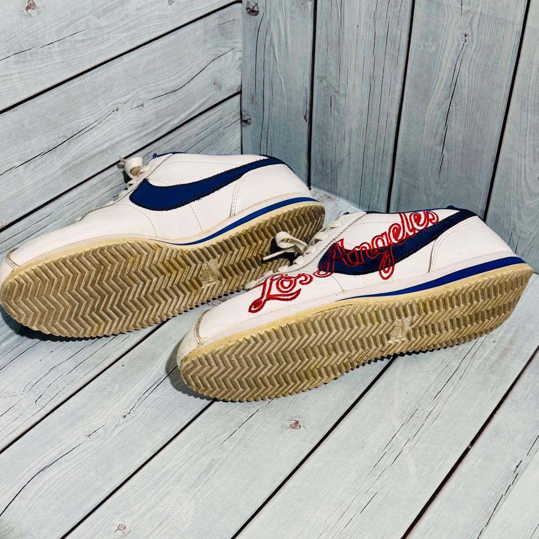 ナイキ コルテッツ ロサンゼルス ドジャース ホワイト/レッド 28.5cm