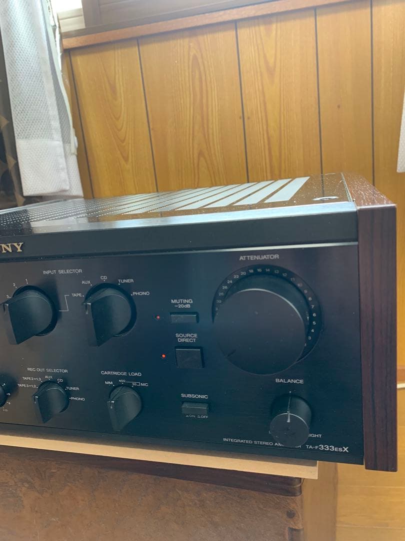 アンプ SONY T-AF 333ESX