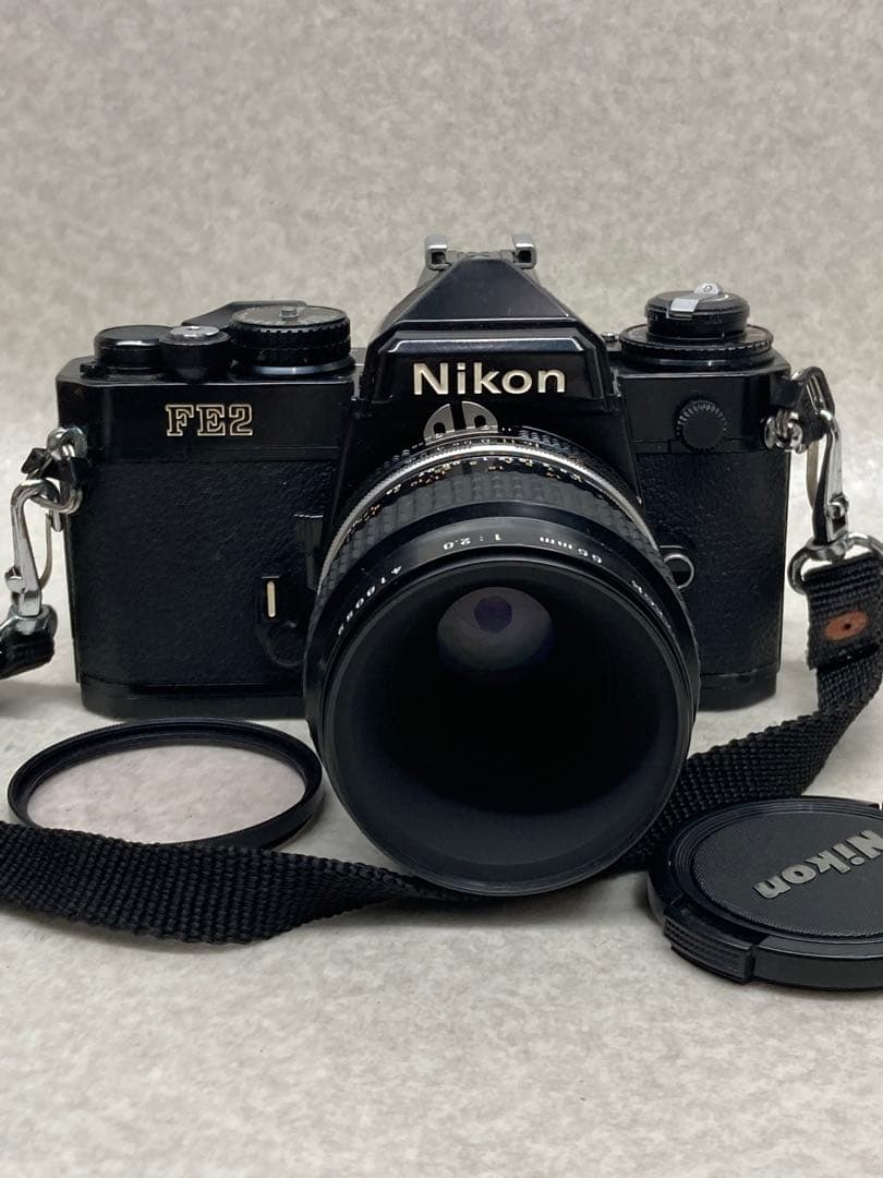 F03）Nikon ニコン FE2 + ai 55mm f2.8 フィルムカメラ