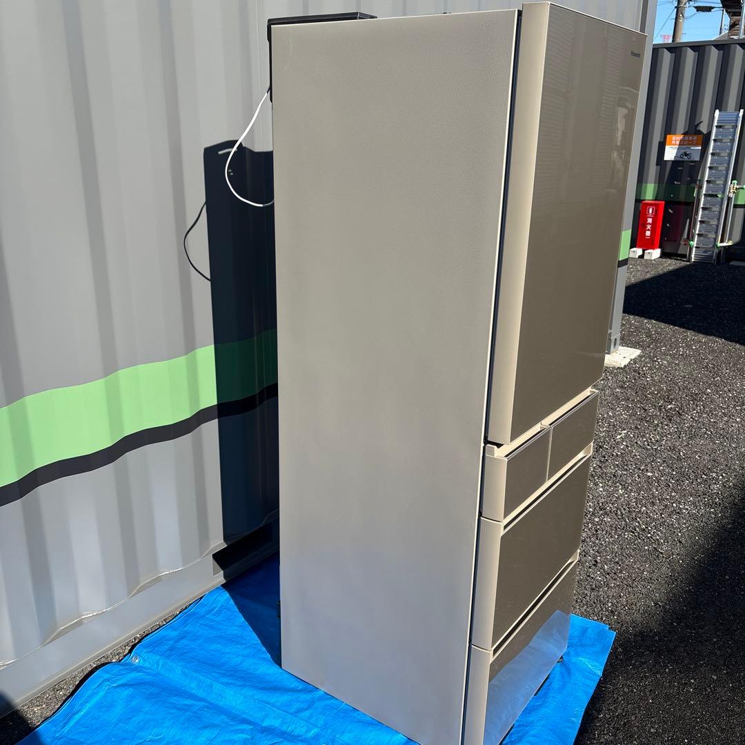 （美品）2021年製Panasonicパナソニック冷蔵庫　NR-E457PX-N