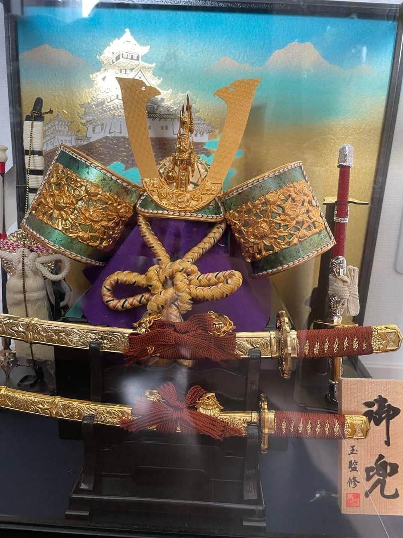 お値下げ　翔玉監修　兜飾り