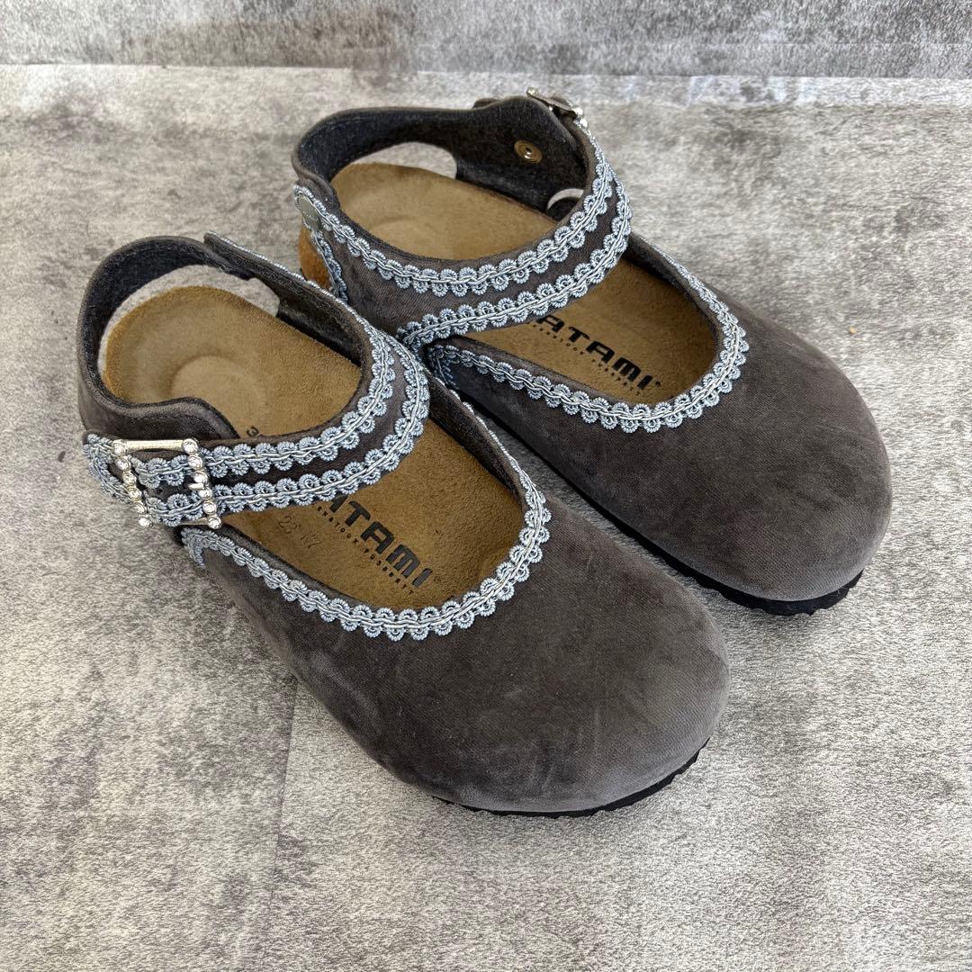 希少 ビルケンシュトック TATAMI メリージェーン アンクルストラップ