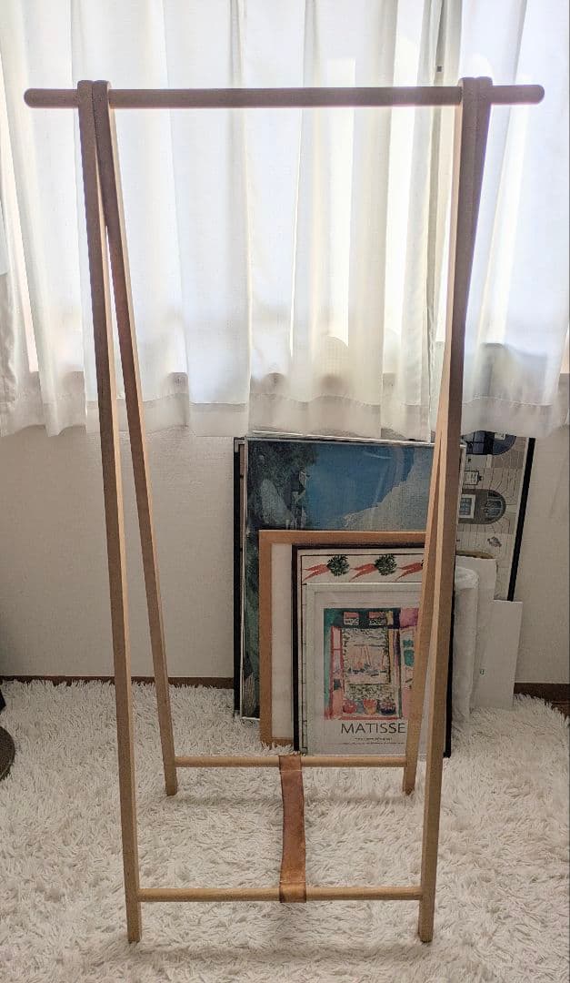 【まーる】cosine コサイン 旭川家具 折り畳み ドレスラック