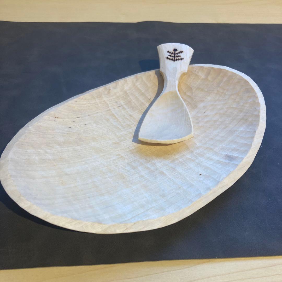 【新品】ソウルオブシベリア　 プレート&スプーン　No.1003