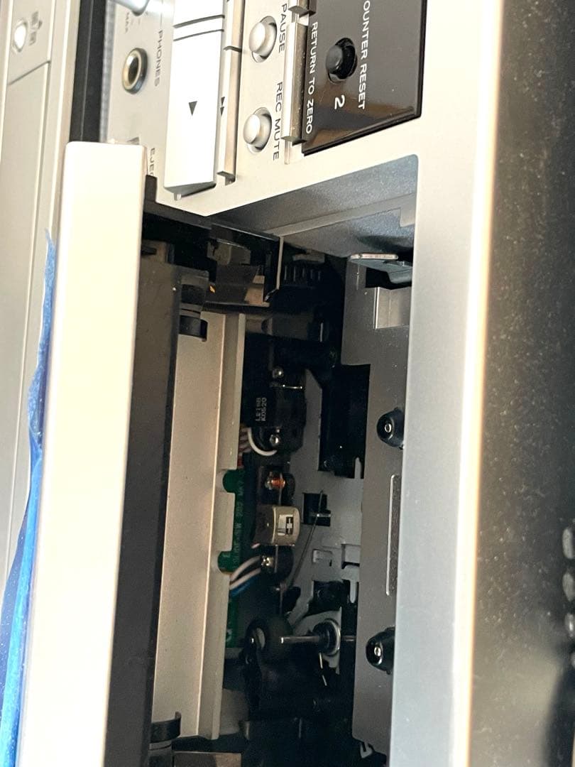 TEAC Wカセットデッキ 取説、リモコン、外箱付