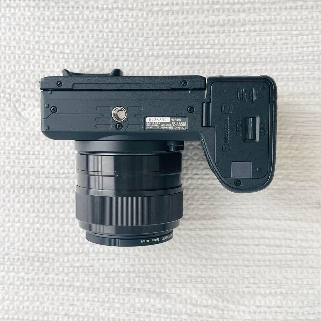 【美品・シャッター5642回】SONY α6600 ボディ ミラーレス一眼カメラ