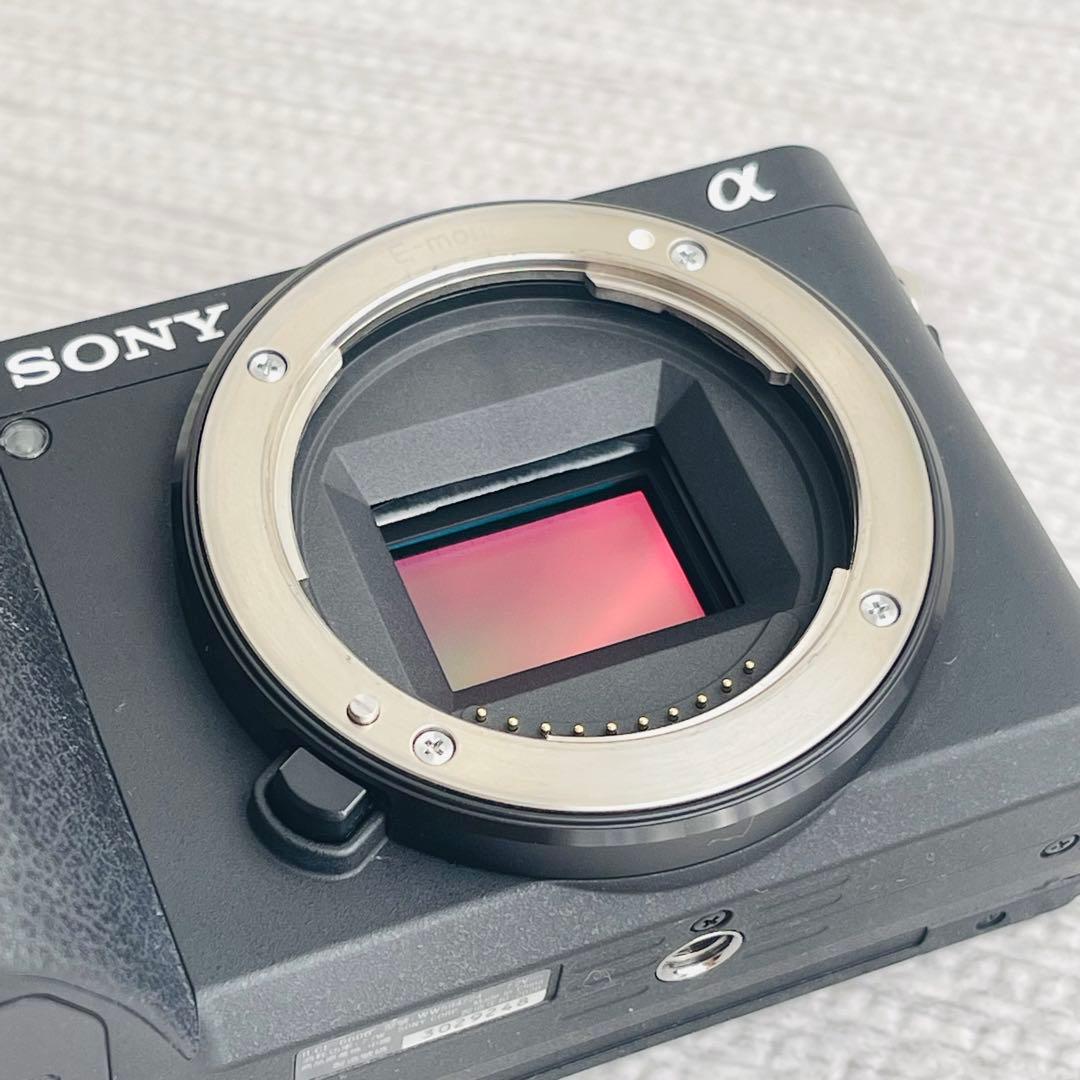 【美品・シャッター5642回】SONY α6600 ボディ ミラーレス一眼カメラ