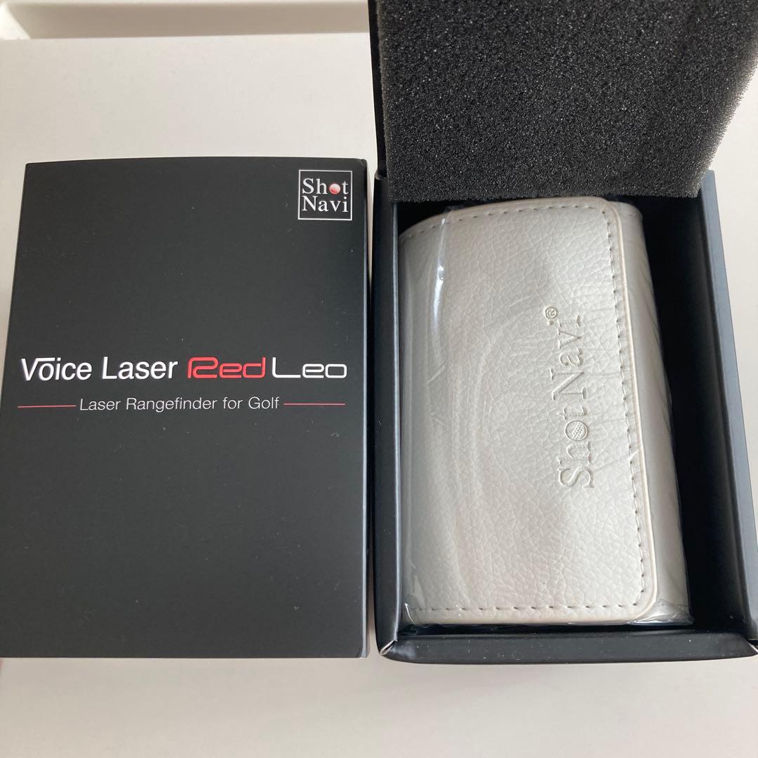 Shot Navi Voice Laser Red Leo ゴルフ用距離計