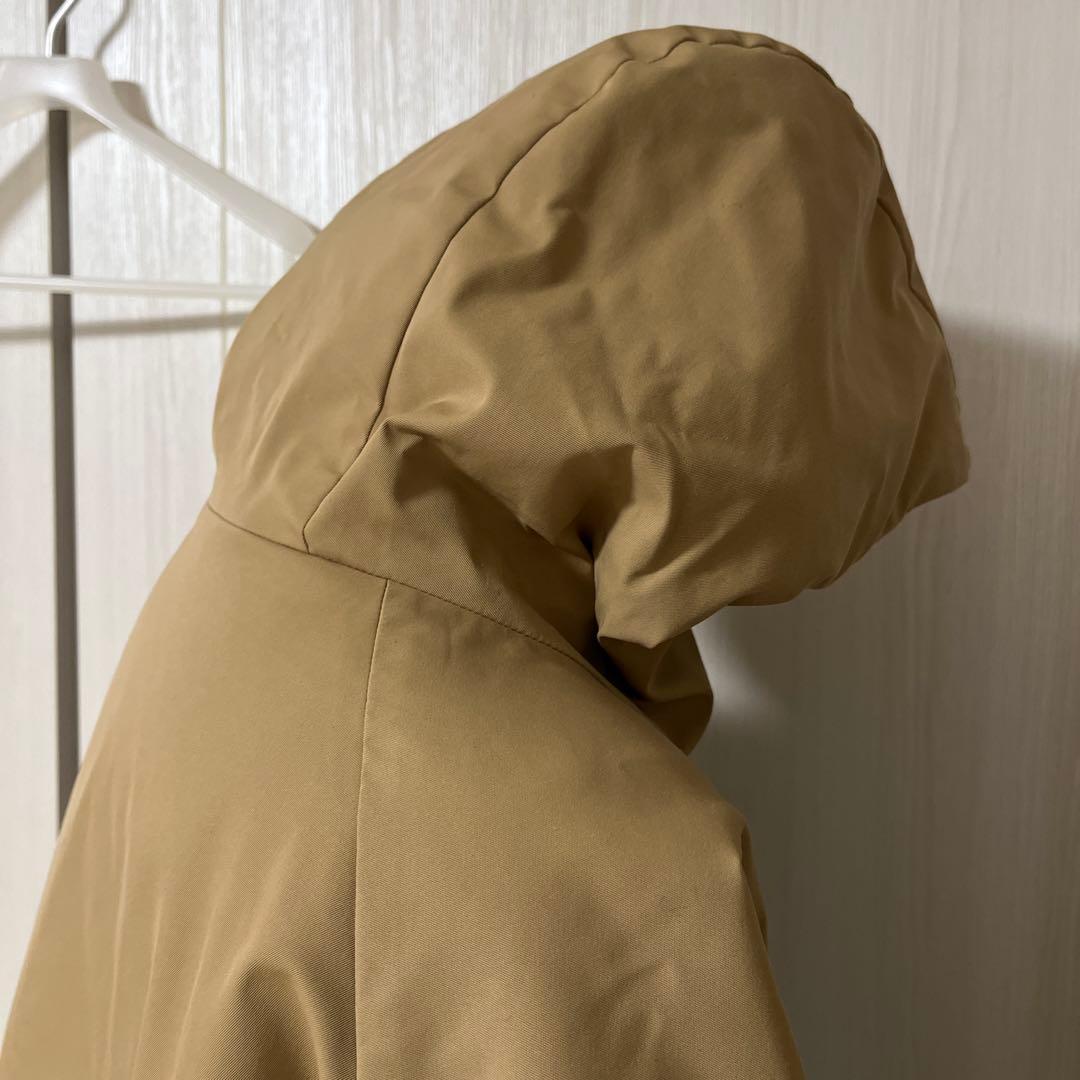 sacraraです。PLAIN PEOPLE ベージュ ダウンコート