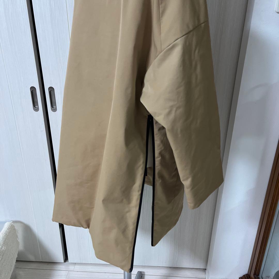 sacraraです。PLAIN PEOPLE ベージュ ダウンコート