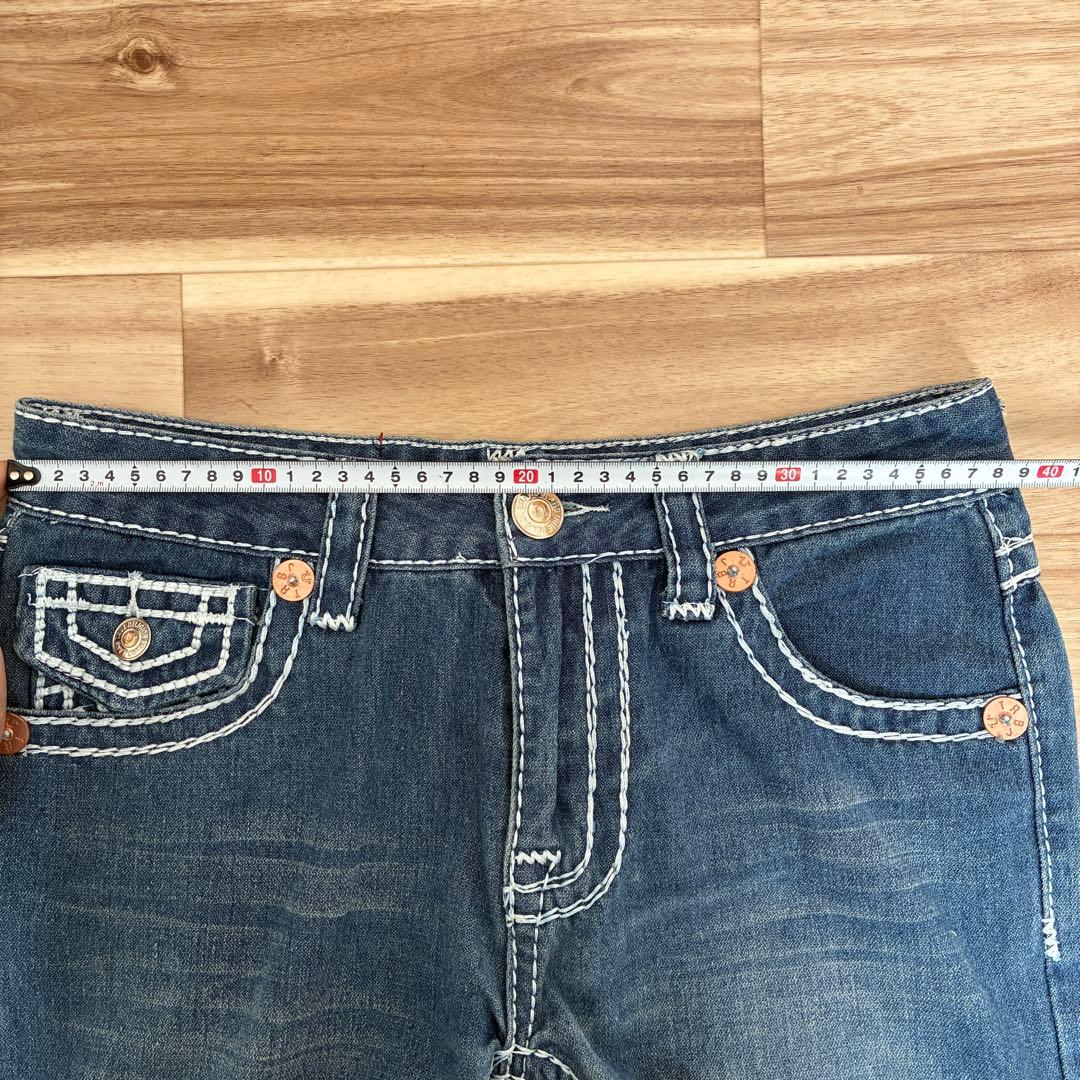 【希少】トゥルーレリジョンJOEYSUPER T 極太ステッチ デニム USA製