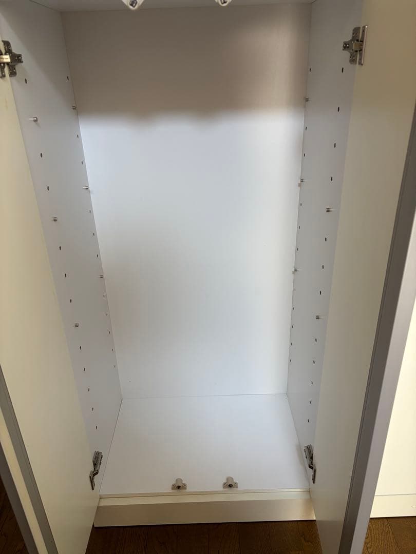 ホワイトキャビネット スリットデザイン 日本製キャビネット