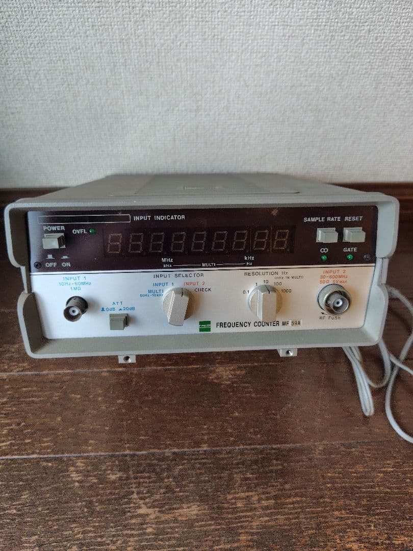 Anritsu　周波数カウンター　MF59A