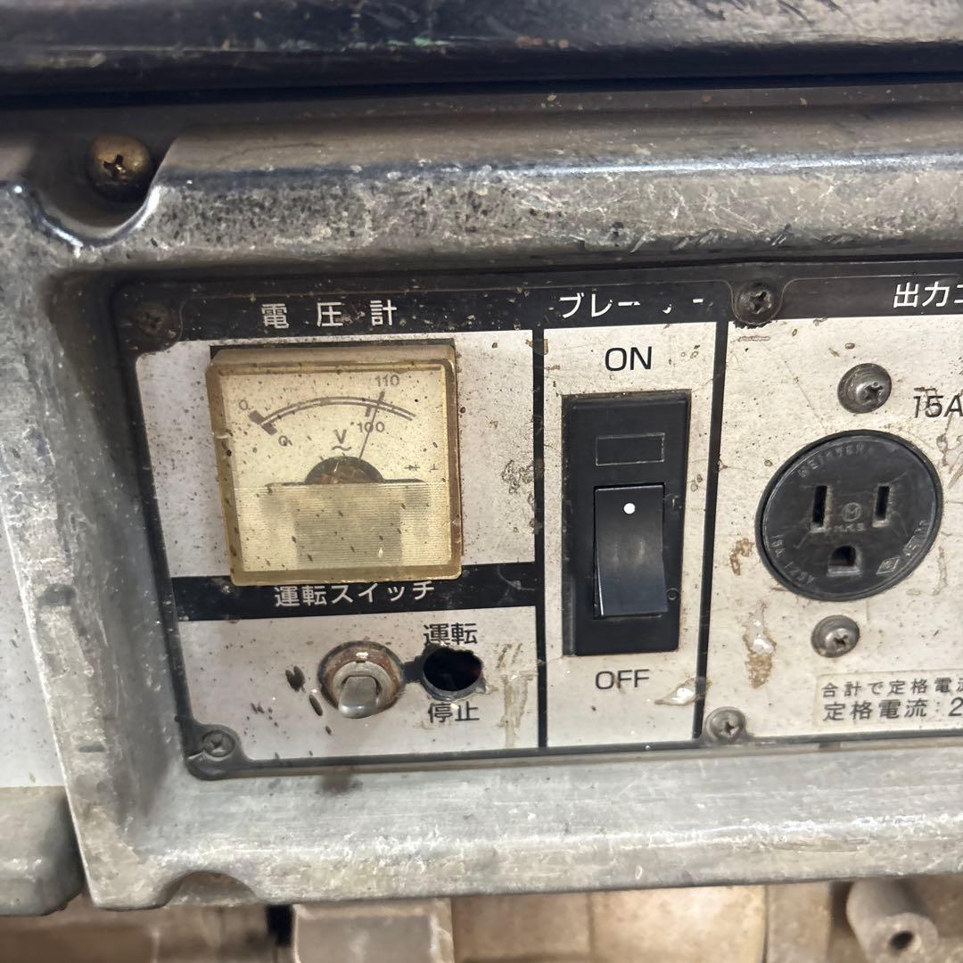 値下げ不可shindaiwa AVR機能　発電機 EGR2600 キャスター付き