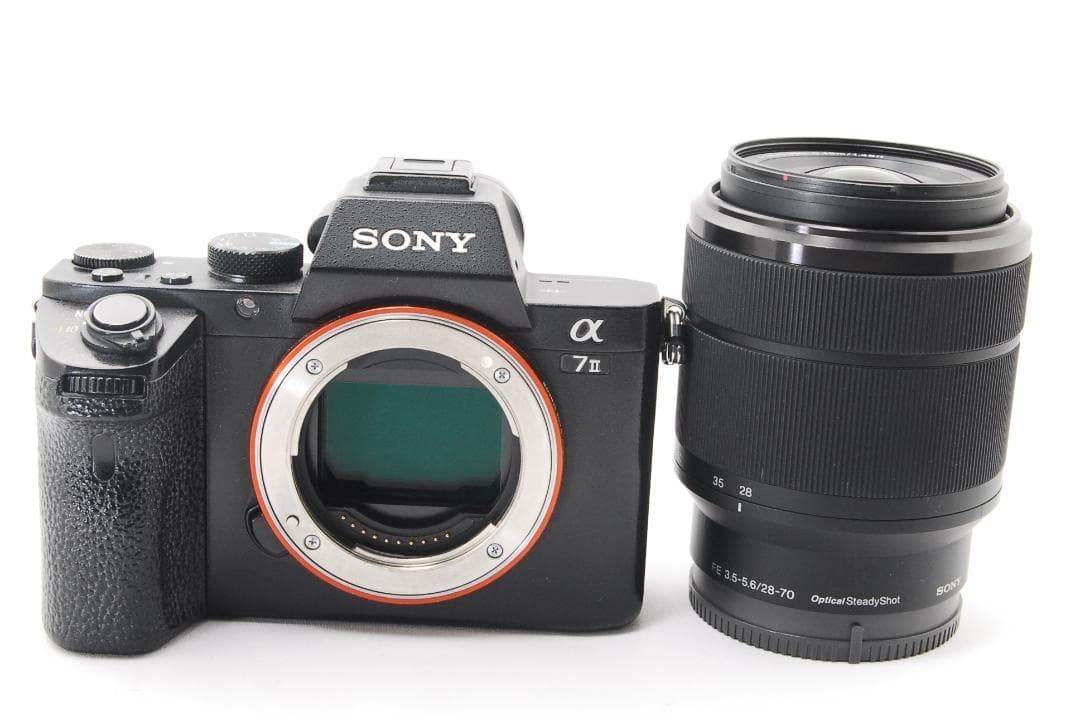 ❤ソニー α7Ⅱ a7ⅱ ミラーレスカメラ スマホ転送 SONY