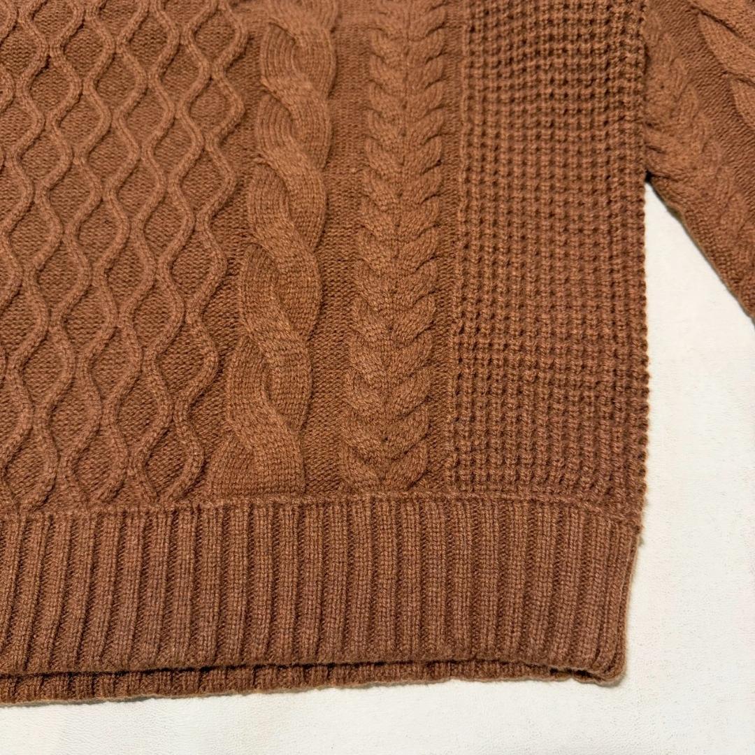 25aw正規品 新品 MARK&LONA マーク＆ロナ モックネックニット 48