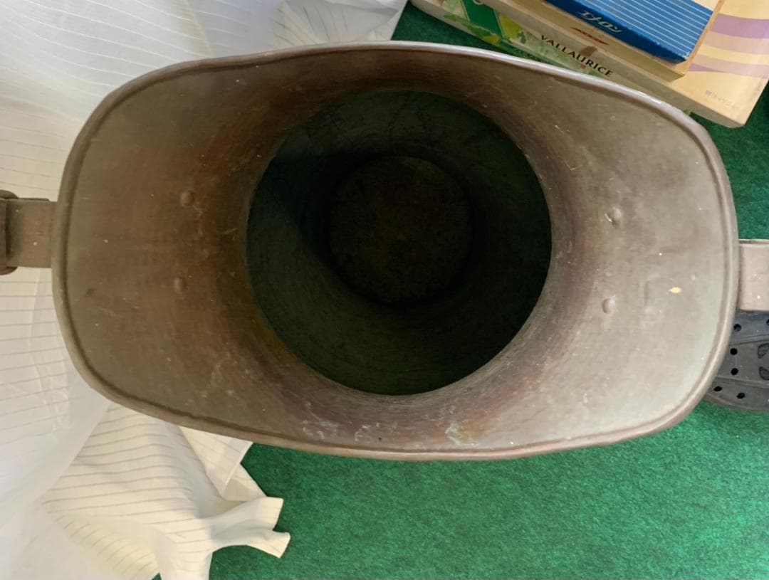 ヴィンテージ!! 銅製 水差し 花瓶 花器 フランス製 大型 現状品!!